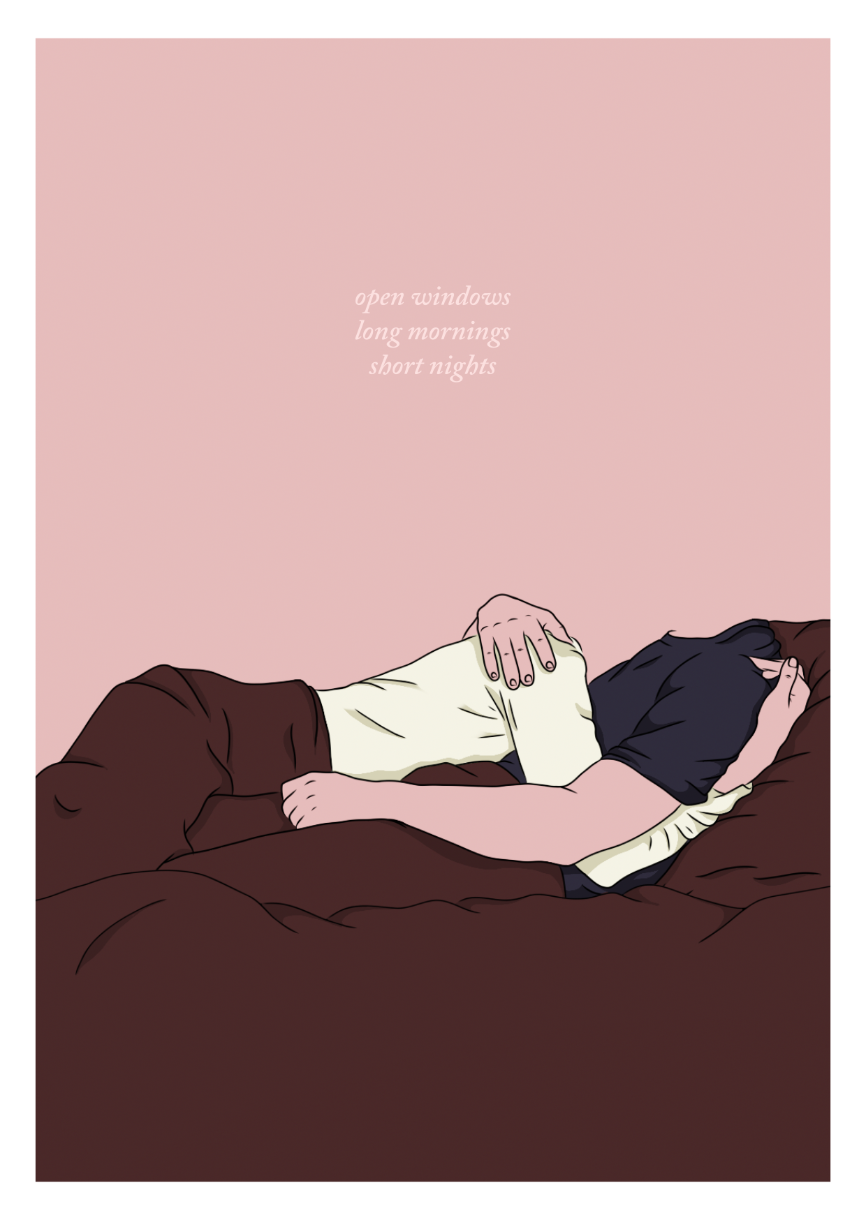 *Sold out* Cards (5 Pieces): Slow Morning