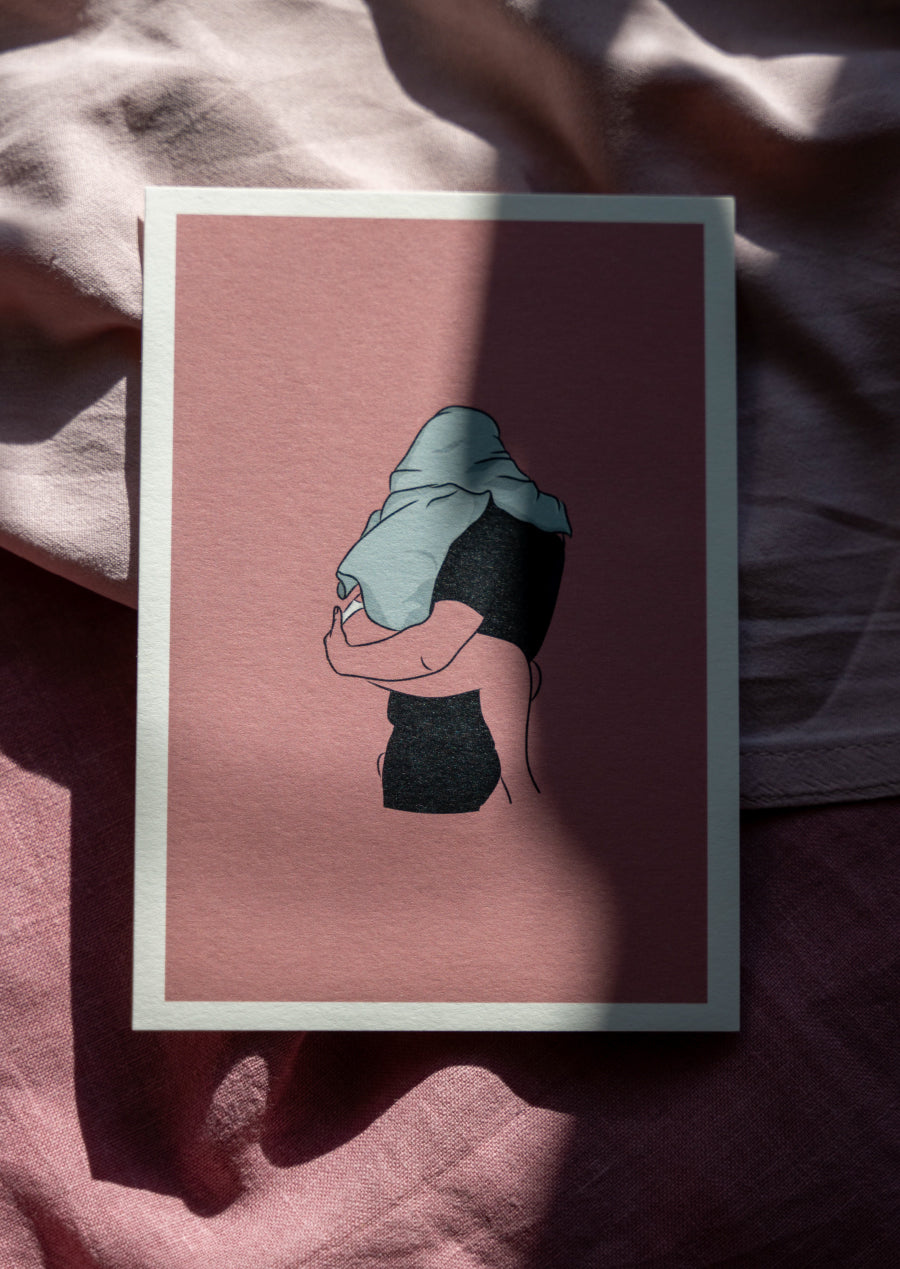 *Sold Out* Cards (6 Pieces): Soft intimacy