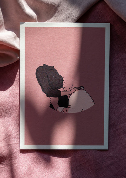 *Sold Out* Cards (6 Pieces): Soft intimacy